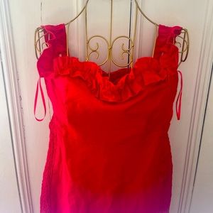 Mini red dress by Fashion nova